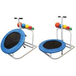 Ideal Rebounder Set - Incl Storage Rack &amp; Balls