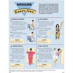 Shoulder Exercises, 50 Tear-Off Sheets/Pad
