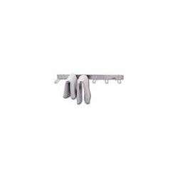 Wall Mounted Stainless Steel Drying Rack, 6 Bracket
