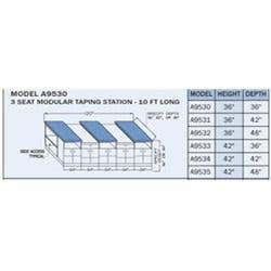 Proteam 3 Person Taping Table 10'L X 42"H X 42"D