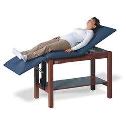 Hi-Line Trtmnt Table W/ H-Brace &amp; Full Width Shelf