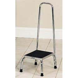 Bariatric Step Stool With Hand Rail