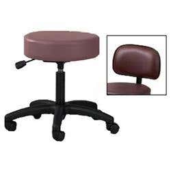 5 Leg Pneumatic Stool With Backrest