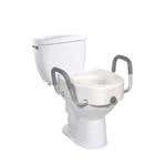 Premium Elevated Reg/Elon Toilet Seat W/Arm & Lock