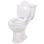 Drive Raised Toilet Seat, 4" With Lid