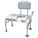 Drive Combo Padded Transfer Bench And Commode