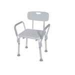 Bath Bench W/Removable Padded Arms W/Backrest