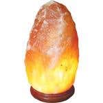 Rock Salt Lamp With Wood Base X-Large