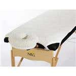 NRG Fleece Massage Table Pad and Face Rest Cover Set