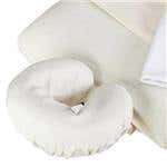 Brushed Flannel Face Cover Natural