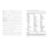 Client Intake Form Pack Of 100