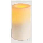Flameless Wax Candle Unscented 6"