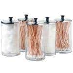 Glass Dispenser Jars Set Of 6 25Oz Each