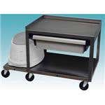 Paraffin Service Cart - 2 Shelf W/Drawer