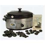 Stones Pedi/Mani Pkg 32 Stone Set, Dvd, 6Qt Wrmr