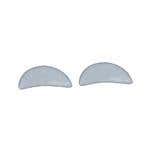 Marble Crescent Eye Stones, Pair
