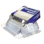 Dukal Procedure Mask With Ear Loop, Blue 50Ct