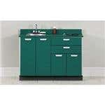 48" Long Base Cabinet W/ 4 Doors & 2 Drawers