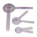 Baseline Plastic Goniometer 360 Degrees, 6"