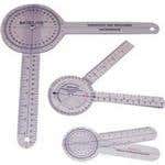 Baseline 8" Plastic 360 Degree Goniometer