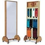 Combo Mirror- Weight Rack