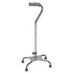 Mabis/Dmi Quad Cane, Black, Large Base