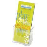 Clear Lucite Brochure Holder For 4"X9" Material
