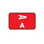 Laminated Alpha Labels Complete Set
