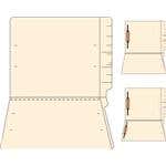 14 Pt Single Ply End Tab No Fasteners 50 Count