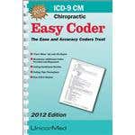 2012 ICD-9-CM Easy Coder- Chiropractic Version Book