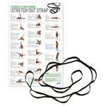 Xl Stretch Out Strap With Training Poster