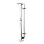 Chrome Single Pulley Unit