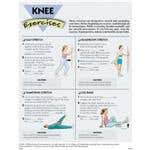Knee Exercises, 50 Tear-Off Sheets/Pad