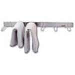 Wall Mounted Stainless Steel Drying Rack, 6 Bracket