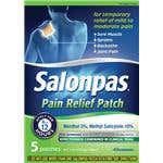 Salonpas® Pain Relief Patch, 5/Box