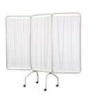 3 Panel Privacy Screen With Casters & Sure-Chek