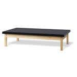 Bailey Basic Mat Table With 2" Black Upholstered Top