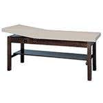 Treatment Table With Adjustable Back & Shelf