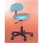 Deluxe Stool With Back 18"-23"H