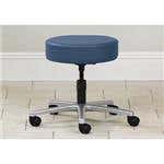 Five Leg Stool With Backrest