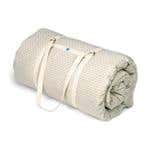 Cotton Yoga Mat Linen 70"Lx25"Wx3"H
