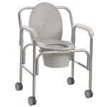 Drive Aluminum Wheeled Commode
