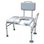 Drive Combo Padded Transfer Bench And Commode