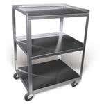 Stainless Steel Rolling Cart Model Mc321 - 3 Shelf