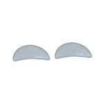 Marble Crescent Eye Stones, Pair