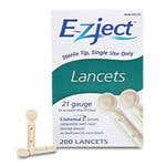 Plastic Sterile Lancets Ivory 200 Ct