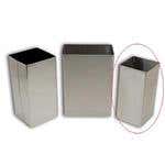 Standard Stainless Steel Waste Receptacle, 32 Qt
