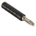 Pin To Banana Adapter, Black