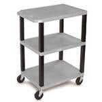 34" Shelf Cart - Gray