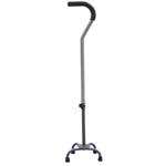 Quad Cane Small Base With Straight Handle